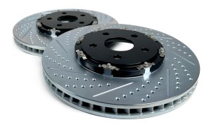 Chevrolet Corvette Brake Rotors (2) - Front - Baer Brakes - EradiSpeed+ Front SDZ 2-Piece - Black - `20-`25 Chevrolet Corvette Brake Rotors (2) - Front - Baer Brakes - EradiSpeed+ Front SDZ 2-Piece - Black - `20-`25